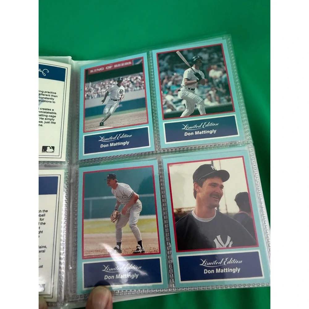 1988 The Don Mattingly Story Limited Edition Card Set & Talking Record Yankees